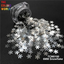 Load image into Gallery viewer, Xmas Snowflake Nail Sequins Glitter