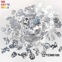Load image into Gallery viewer, TCT-854 Halloween Pumpkin Ghost Skull Cat Shape Sequins Glitter Festival Party Decorations
