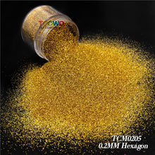 Load image into Gallery viewer, TCT-033 0.2MM Fine PET Metallic Glitter Powder for Nail Art, Tumblers, Slime & Crafts 24 Colors