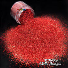 Load image into Gallery viewer, TCT-033 0.2MM Fine PET Metallic Glitter Powder for Nail Art, Tumblers, Slime & Crafts 24 Colors