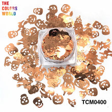 Load image into Gallery viewer, TCT-854 Halloween Pumpkin Ghost Skull Cat Shape Sequins Glitter Festival Party Decorations
