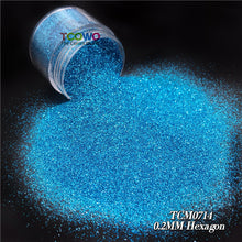 Load image into Gallery viewer, TCT-033 0.2MM Fine PET Metallic Glitter Powder for Nail Art, Tumblers, Slime & Crafts 24 Colors