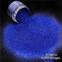 Load image into Gallery viewer, TCT-033 0.2MM Fine PET Metallic Glitter Powder for Nail Art, Tumblers, Slime & Crafts 24 Colors
