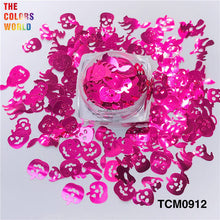 Load image into Gallery viewer, TCT-854 Halloween Pumpkin Ghost Skull Cat Shape Sequins Glitter Festival Party Decorations