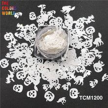 Load image into Gallery viewer, TCT-854 Halloween Pumpkin Ghost Skull Cat Shape Sequins Glitter Festival Party Decorations