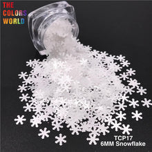 Load image into Gallery viewer, Xmas Snowflake Nail Sequins Glitter