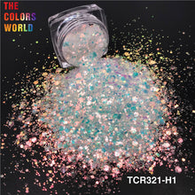 Load image into Gallery viewer, High Brightness White Rainbow Colorful Mermaid Sparkle Glitter