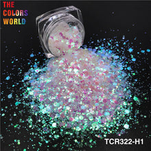 Load image into Gallery viewer, High Brightness White Rainbow Colorful Mermaid Sparkle Glitter