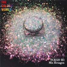 Load image into Gallery viewer, High Brightness White Rainbow Colorful Mermaid Sparkle Glitter