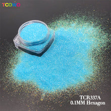 Load image into Gallery viewer, TCT-807 Sparkle Bulk PET 1/256 Ultra Fine Iridescent Nail Glitter for Eyes Lip Gloss Resin Crafts Wholesale | TCOWO