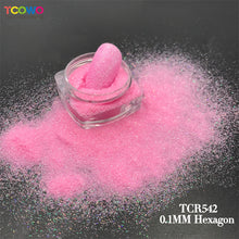 Load image into Gallery viewer, TCT-806 Wholesale Eco-friendly Bulk 0.1mm Pink Extra Fine Iridescent Nail Glitter Powder for Face Hair Eyeshadow Decorations DIY