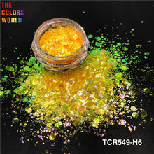 Load image into Gallery viewer, Colorful Rainbow Chunky Glitter