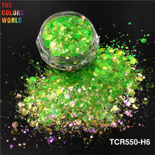Load image into Gallery viewer, Colorful Rainbow Chunky Glitter