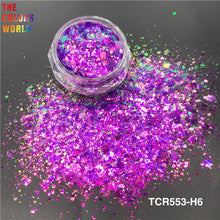 Load image into Gallery viewer, Colorful Rainbow Chunky Glitter