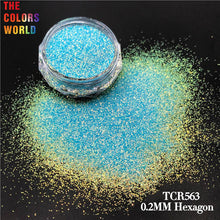 Load image into Gallery viewer, Gold Primary Colours With Rainbow Diamond Dust Ultra-Fine Glitter