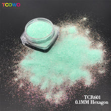 Load image into Gallery viewer, TCT-807 Sparkle Bulk PET 1/256 Ultra Fine Iridescent Nail Glitter for Eyes Lip Gloss Resin Crafts Wholesale | TCOWO