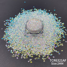 Load image into Gallery viewer, TCT-969 Fish Scale & Bubble Glitter Chunky Size Unique Mixed Color Finish 50g/200g/500g for Nail Art DIY Crafts