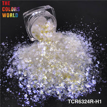 Load image into Gallery viewer, High Brightness White Rainbow Colorful Mermaid Sparkle Glitter