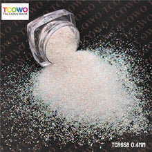 Load image into Gallery viewer, TCT-898 | High Grade Polyester Hexagon Fine Glitter Bulk Non-Toxic Holographic Iridescent Rainbow Pearl Color Sparkly Glitter