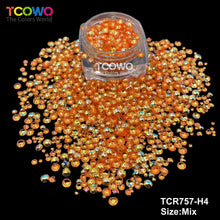 Load image into Gallery viewer, TCT-1032 Bubble Glitter Eco-Friendly Non-Toxic Polyester Chunky Beads 1mm 2mm 3mm Mix Multi Colors for DIY Nail Crafts Snowglobe Cups Face Body Decoration Wholesale Factory Supply
