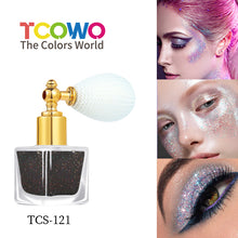 Load image into Gallery viewer, TCT-903 Holographic Body Glitter Sprayer, 12 Colors Fine Glitter for Face Hair Eye Nail, Non-Sticky Portable Makeup Sparkle