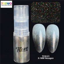 Load image into Gallery viewer, TCT-913 Holo Fine Glitter Spray Bottle Kit 12 Colors Sparkly Starry Shimmer Powder for Hair Body Nails Crafts Party Cosmetics Solvent Resistant