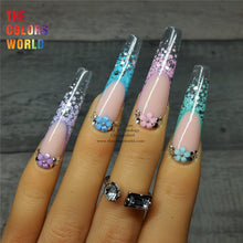 Load image into Gallery viewer, Nails And Hair Glitter Mix Sliver Foil