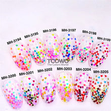 Load image into Gallery viewer, TCT-893 Smallest Love Heart Mix Glitter 1MM - Non-Toxic Shimmer for DIY, Nail Art, Cosmetics & Festival