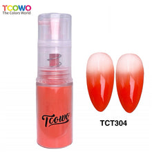 Load image into Gallery viewer, TCT-908 Acrylic Powder & Dipping Powder Ombre Spray, PMMA Nail Glitter Product with Amazing Gradient Effect, TCOWO Brand Non-Toxic Eco-Friendly Easy Applying for Nail Art Cosmetics Crafts