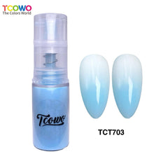 Load image into Gallery viewer, TCT-908 Acrylic Powder & Dipping Powder Ombre Spray, PMMA Nail Glitter Product with Amazing Gradient Effect, TCOWO Brand Non-Toxic Eco-Friendly Easy Applying for Nail Art Cosmetics Crafts