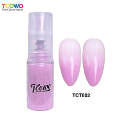 Load image into Gallery viewer, TCT-908 Acrylic Powder & Dipping Powder Ombre Spray, PMMA Nail Glitter Product with Amazing Gradient Effect, TCOWO Brand Non-Toxic Eco-Friendly Easy Applying for Nail Art Cosmetics Crafts