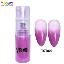 Load image into Gallery viewer, TCT-908 Acrylic Powder & Dipping Powder Ombre Spray, PMMA Nail Glitter Product with Amazing Gradient Effect, TCOWO Brand Non-Toxic Eco-Friendly Easy Applying for Nail Art Cosmetics Crafts