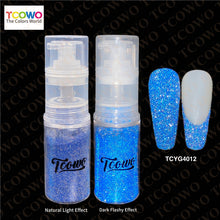 Load image into Gallery viewer, TCT-899 Reflective Flash Powder Ombre Nail Sprayer, 12 Colors Crystal Diamond Reflective Glitter Spray for Nail Art Makeup Crafts