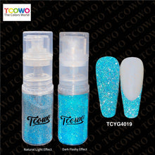 Load image into Gallery viewer, TCT-899 Reflective Flash Powder Ombre Nail Sprayer, 12 Colors Crystal Diamond Reflective Glitter Spray for Nail Art Makeup Crafts
