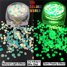 Load image into Gallery viewer, Luminous Glow In Dark Glitter