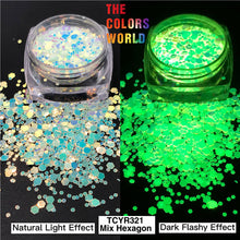 Load image into Gallery viewer, Luminous Glow In Dark Glitter