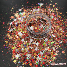 Load image into Gallery viewer, TCT-594 TCOWO Top Grade Shinning Holiday Chunky Glitter for Nail Art Tumbler Artware Handicraft Works Accessories