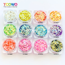 Load image into Gallery viewer, TCT-1035 Wholesale Embossed Eco-Friendly High Sparkle Silver Mirror Glitter Powder Bulk 1MM Fine Chunky PET Non-Toxic for Nails Tumblers Resin Crafts Party Decor Cosmetics Valentines Printing 