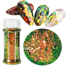 Load image into Gallery viewer, TCT-920 Chameleon Glitter Chunky Powder Color Shift Shaker for Crafts, DIY, Manicure, Epoxy Resin, Non-Toxic PET Glitter, Wholesale, Made in Guangdong China