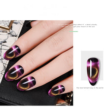 Load image into Gallery viewer, TCT-388 9D Chameleon Magnetic Cat Eye Nail Powder Galaxy Cat Eye Starry Sky Magnetic Party Decoration Pigment Aurora Glitter Mermaid Manicure