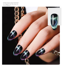 Load image into Gallery viewer, TCT-388 9D Chameleon Magnetic Cat Eye Nail Powder Galaxy Cat Eye Starry Sky Magnetic Party Decoration Pigment Aurora Glitter Mermaid Manicure