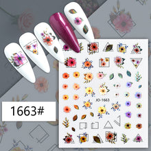 Load image into Gallery viewer, Self Adhesive Nail Strips Decal