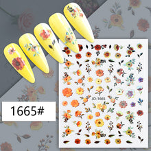 Load image into Gallery viewer, Self Adhesive Nail Strips Decal