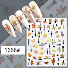 Load image into Gallery viewer, Self Adhesive Nail Strips Decal