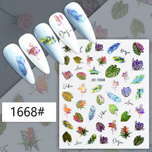 Load image into Gallery viewer, Self Adhesive Nail Strips Decal