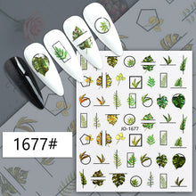 Load image into Gallery viewer, Self Adhesive Nail Strips Decal