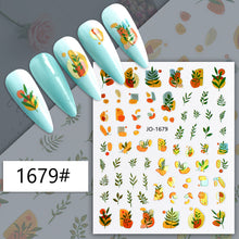 Load image into Gallery viewer, Self Adhesive Nail Strips Decal