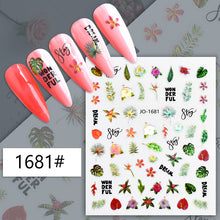 Load image into Gallery viewer, Self Adhesive Nail Strips Decal