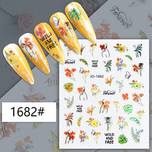 Load image into Gallery viewer, Self Adhesive Nail Strips Decal