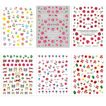 Load image into Gallery viewer, Spring Flowers Nail Sticker